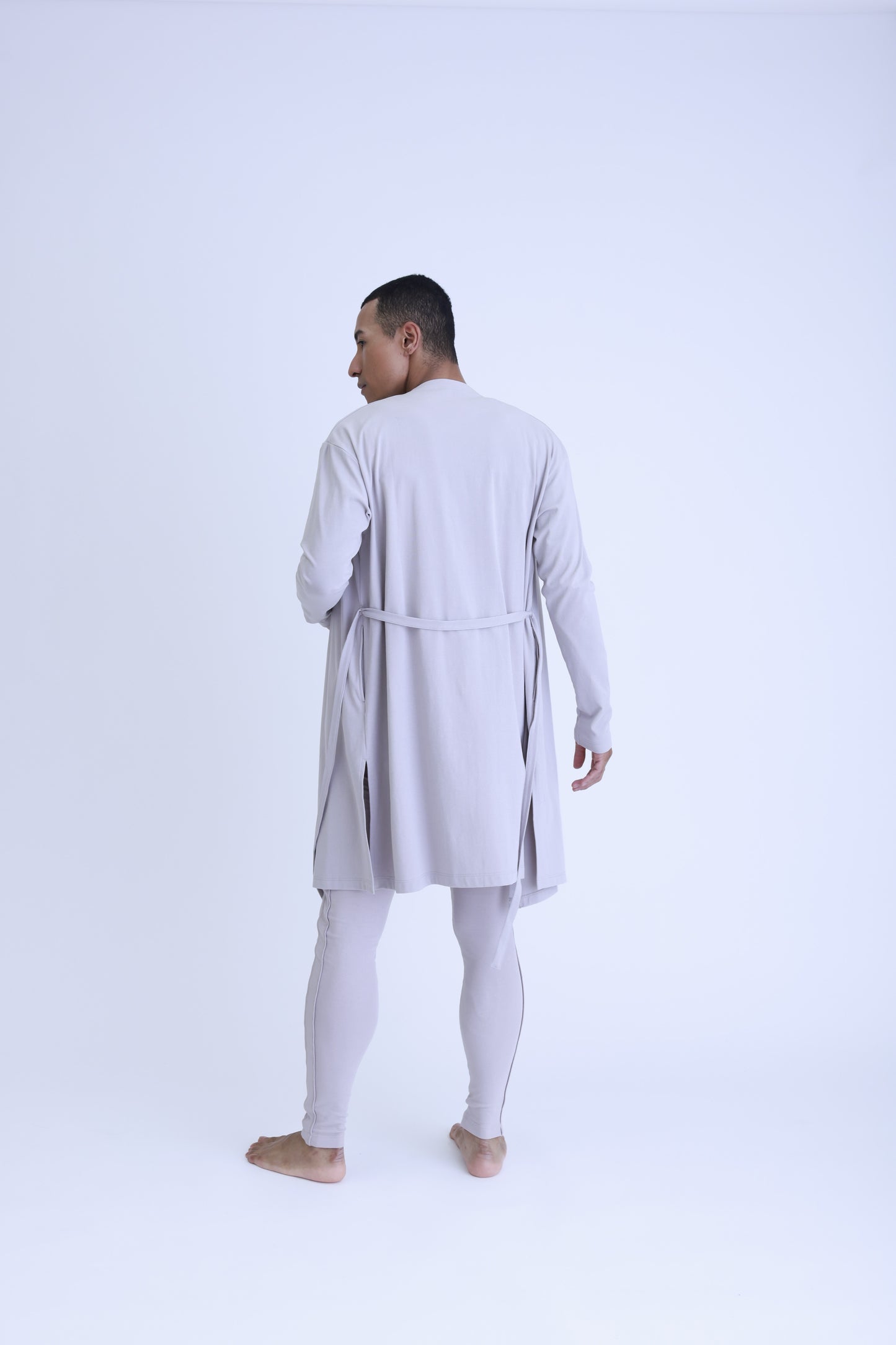 Long Cardigan<br> SALMON PINK