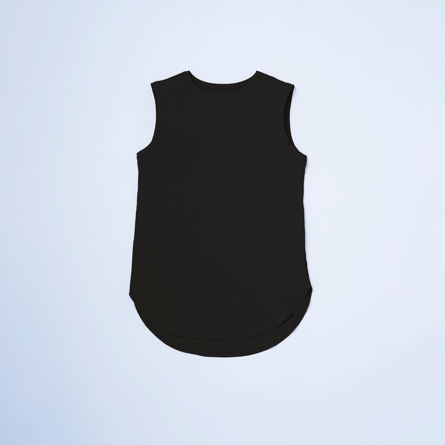 Long Tank Top<br> BLACK
