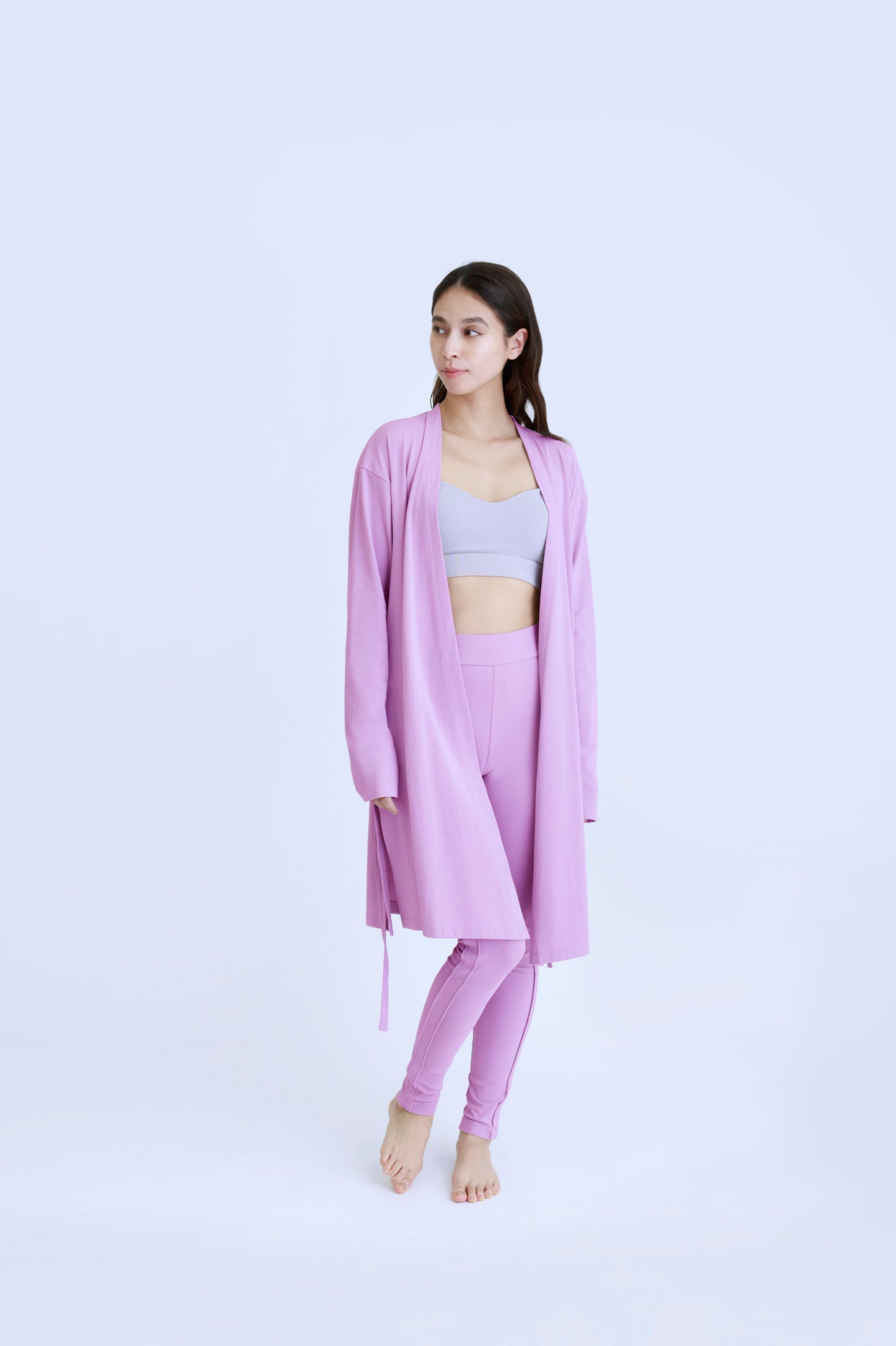 Long Cardigan<br> PURPLE