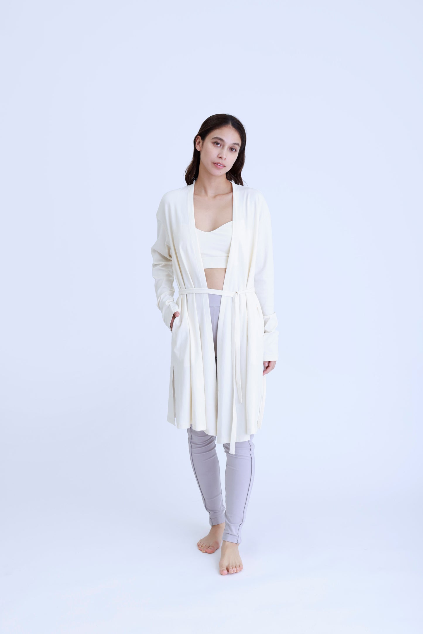 Long Cardigan<br> OFF WHITE