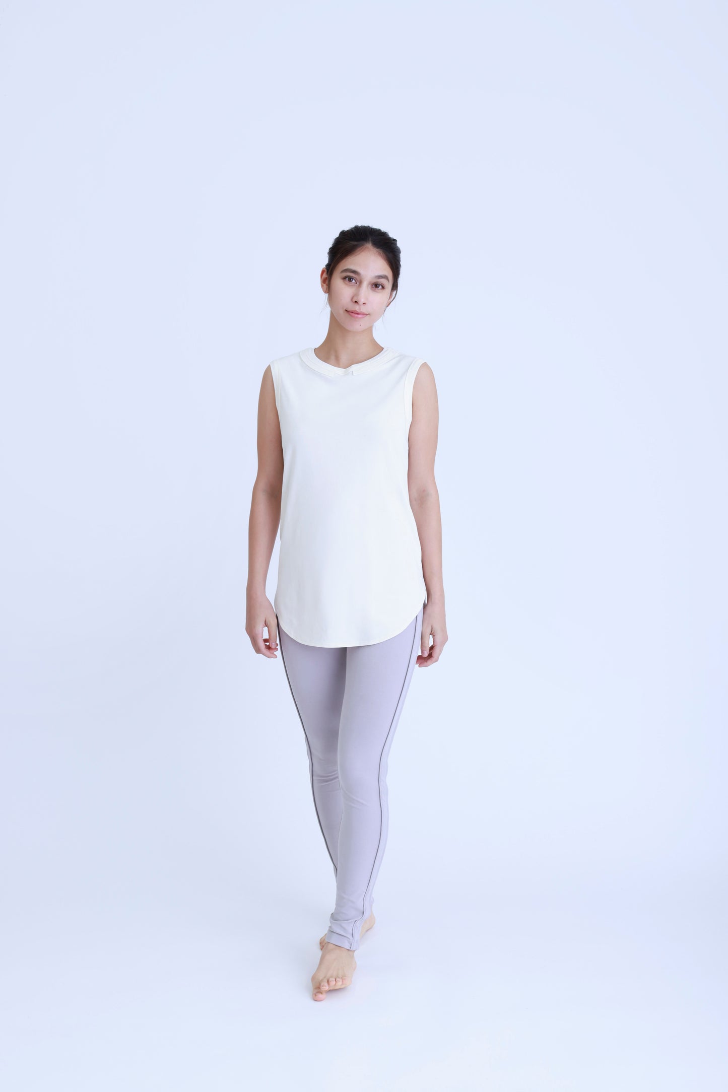 Long Tank Top<br> OFF WHITE