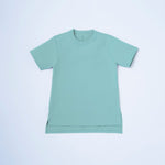 Side Slit T-shirt<br> GREEN