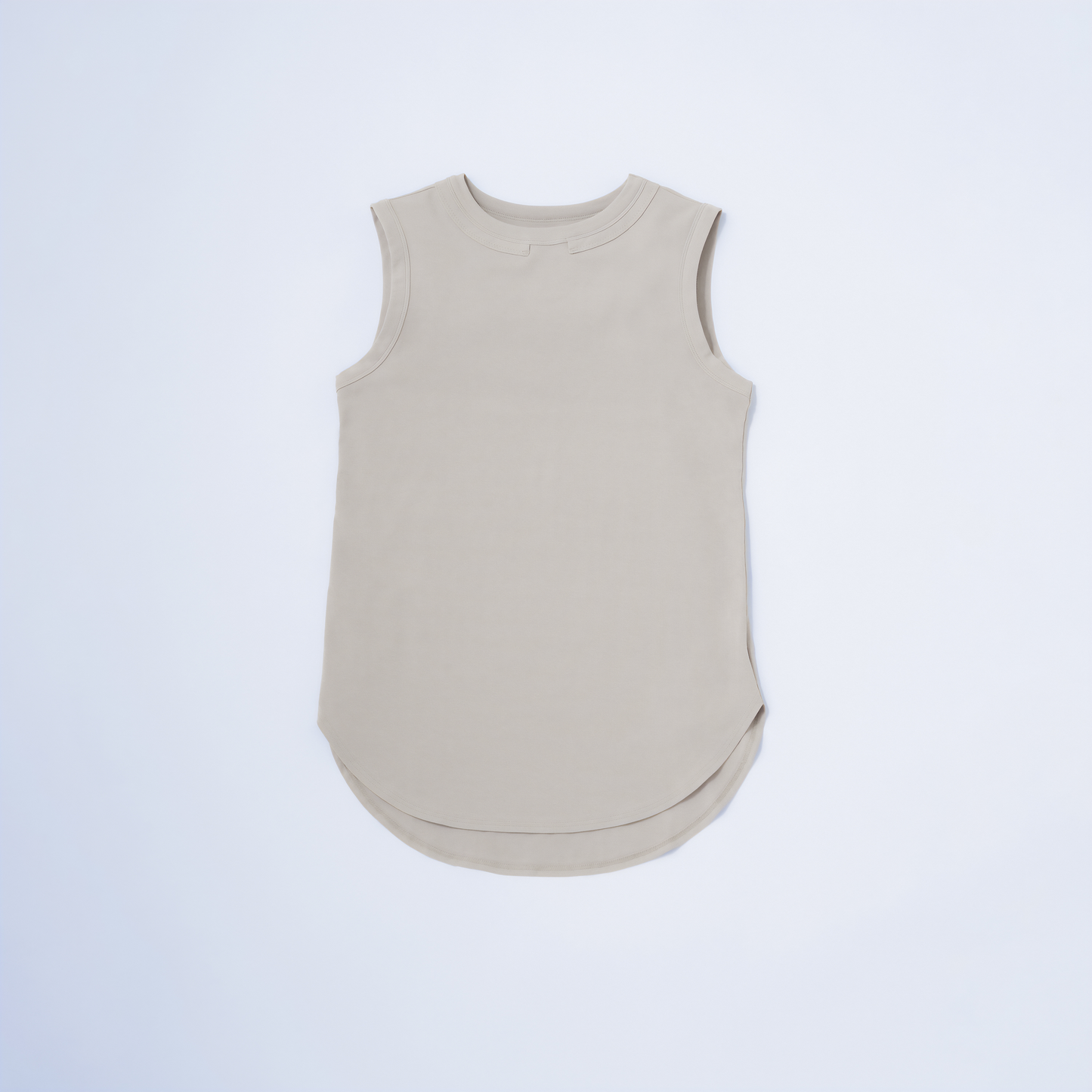 Long Tank Top<br> GREY BEIGE